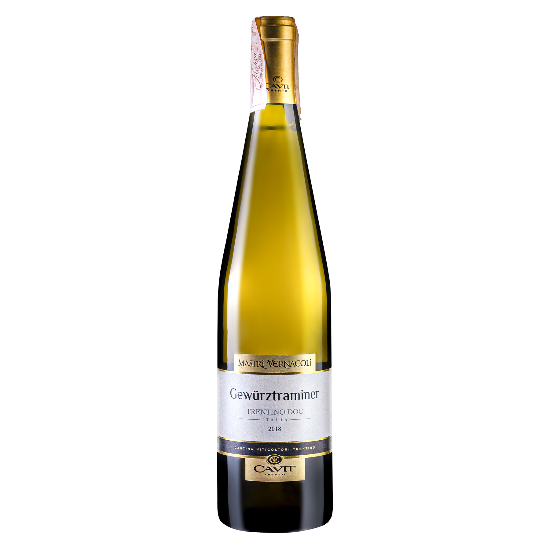 Вино Кавіт Мастрі Вернаколі Гевюрцтрамінер 13,5% біл сух 0,75л